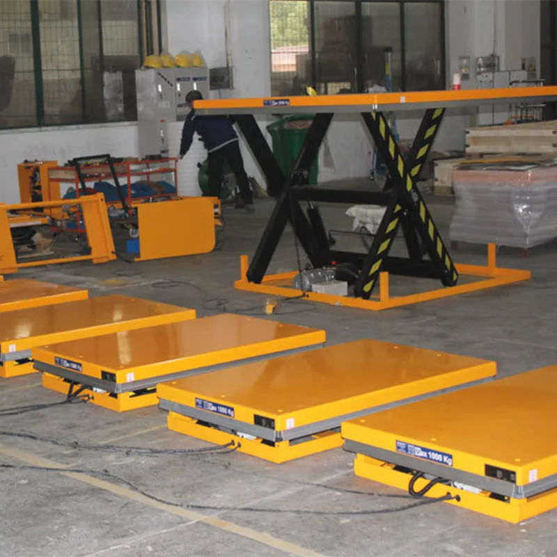 1700x1000 Table Heavy Duty Rated Load 4000kg Electric Hydraulic Scissors Lift Table with 1900mm Lifting Height