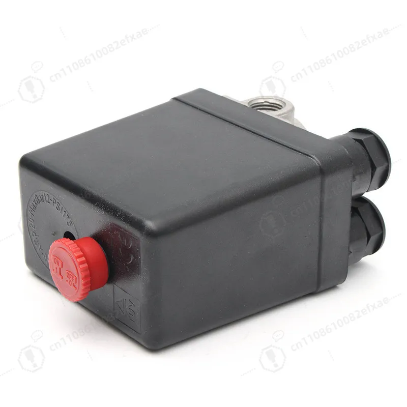 

1/4" BSP 4 Port Air Compressor Pressure Switch Manifold with Regulator and Safety Valve Pneumatic Parts Unloader Valve Assembly