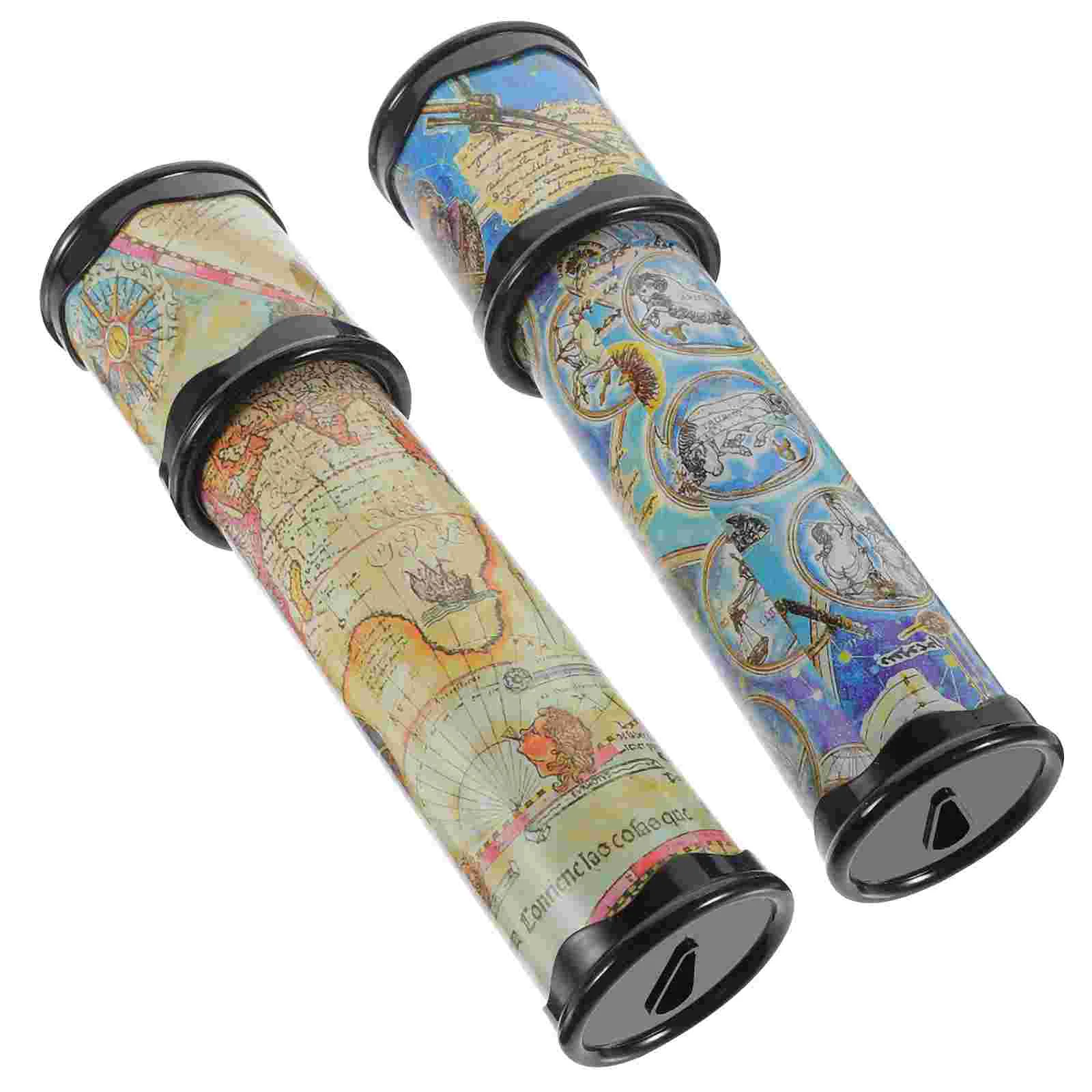 

2 Pcs Kids Kaleidoscope Toy Kaleidoscopes for Ever-changing Vintage Children's Toys