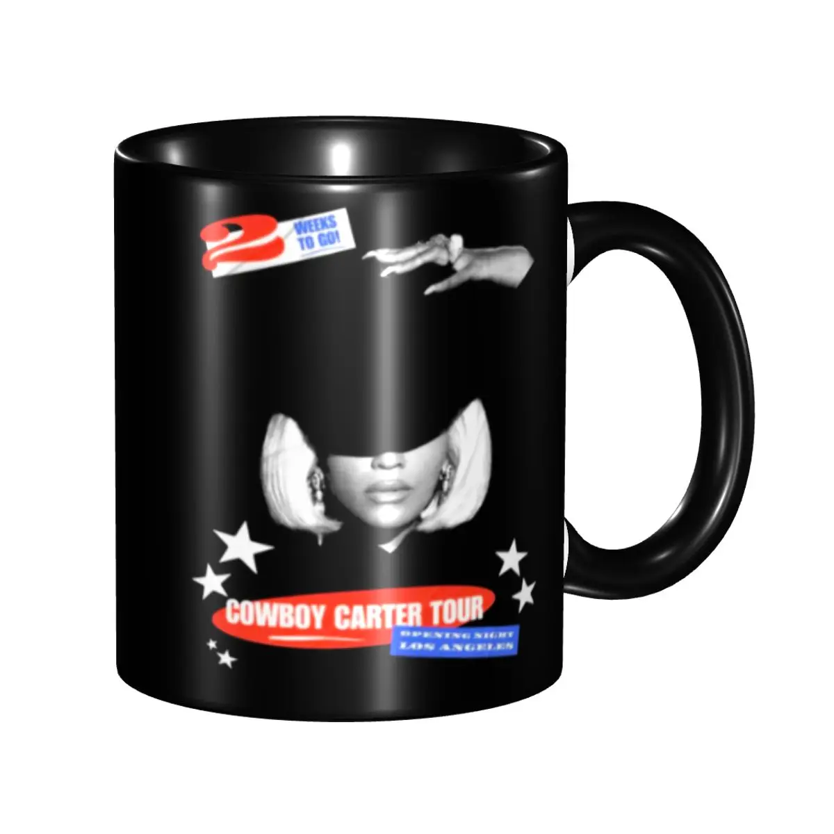 

Cowboy Carter Beyonce Coffee Mugs DIY Custom Ceramic Mug Cup Creative Present