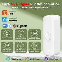 Tuya WiFi Zigbee PIR Smart Motion Sensor for Smart Home APP Remote Control Work With Yandex SmartLife Alexa
