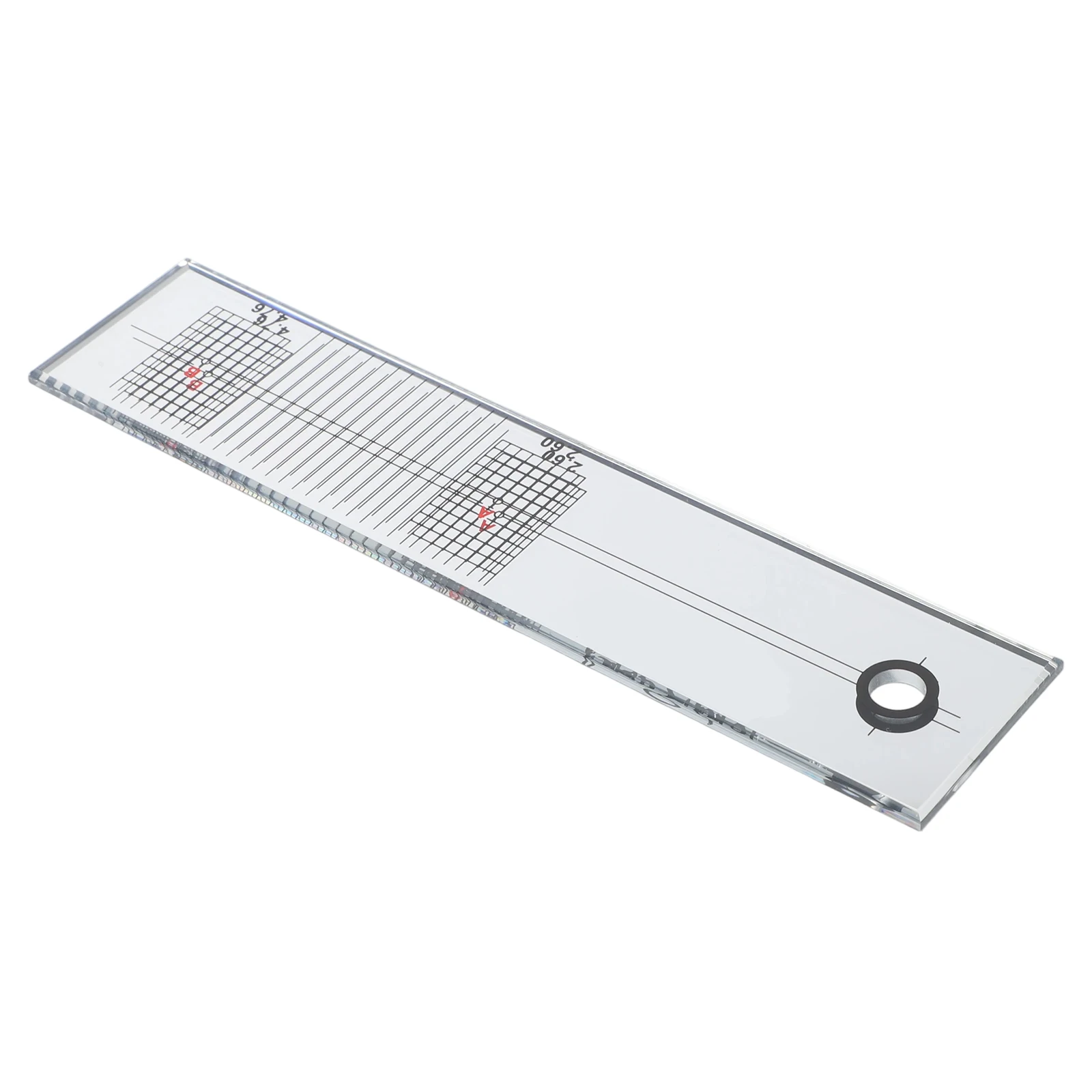 Cartridge Alignment Tool with Mirror and Printed Instructions for Precise for stylus Setup on Standard 1/2 Inch Mounted