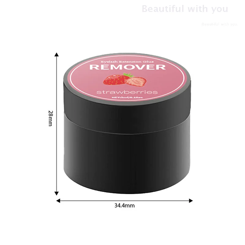 New5g cola para cílios, creme removedor de extensões de cílios, ferramentas de maquiagem profissional, creme removedor de cola rápida para extensão de cílios
