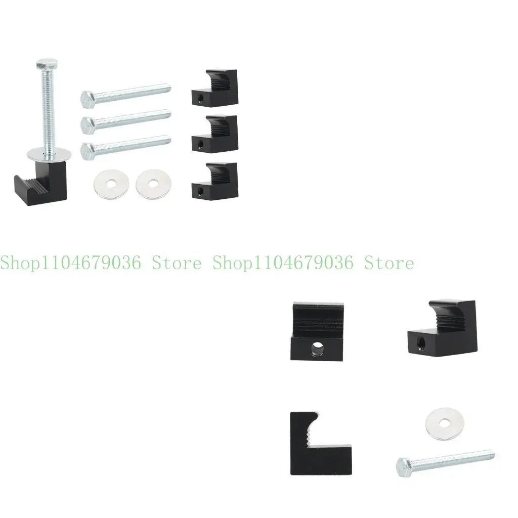 

652F 2x Ящик для инструментов Tie Downs Широкий зажимать алюминий J Crossover Crossover Toolbox Tensioner