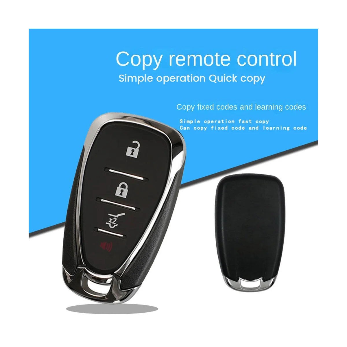 4 Channel Cloning RF Remote Control Copy Duplicator Key Distance Learning Electric Garage Door Controller 433 MHz