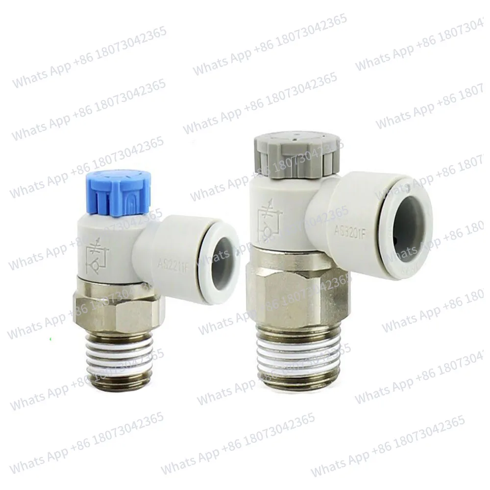 

1pcs AS1211F-M3-04 AS1211F-M5-04A AS1211F-M5-06A AS3201F-01-06SA 08SA 10SA 12SA-B FSQD The New Control valve AS1211F series
