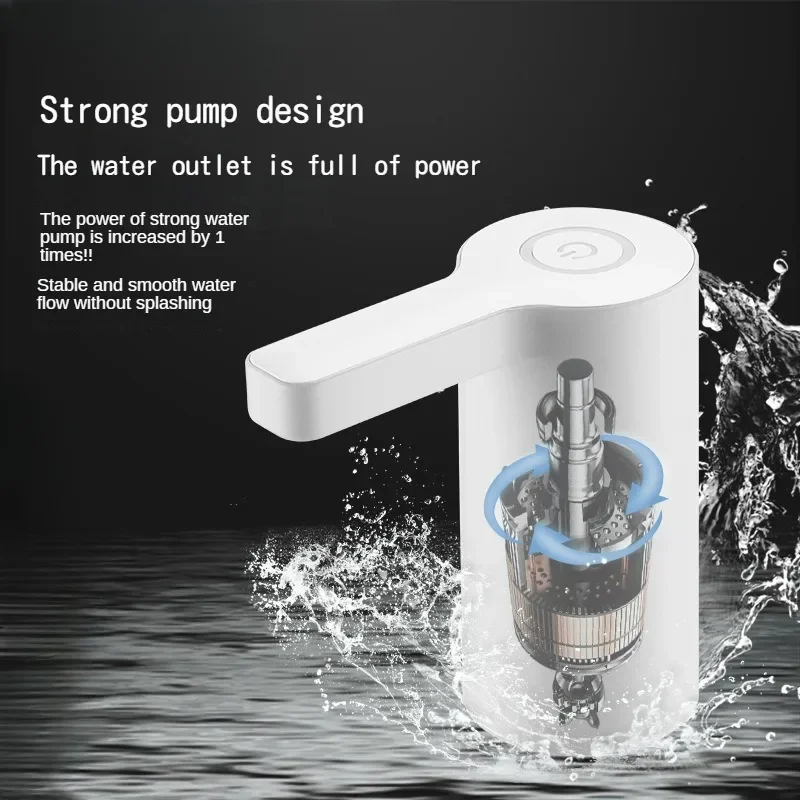 Drahtlose elektrische Wasserpumpe Trinkbrunnen Wasser flaschen pumpe USB-Aufladung elektrische Wasserpumpe für Hausgarten Küchen werkzeug