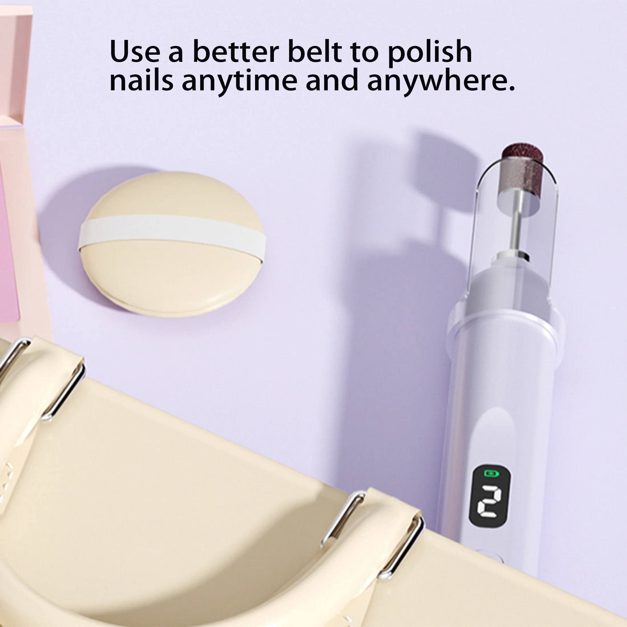 Mini LED-nagellamp, handheld UV-licht voor gelnagels, voor doe-het-zelf nagelsalons thuis, Valentijnsdagcadeau