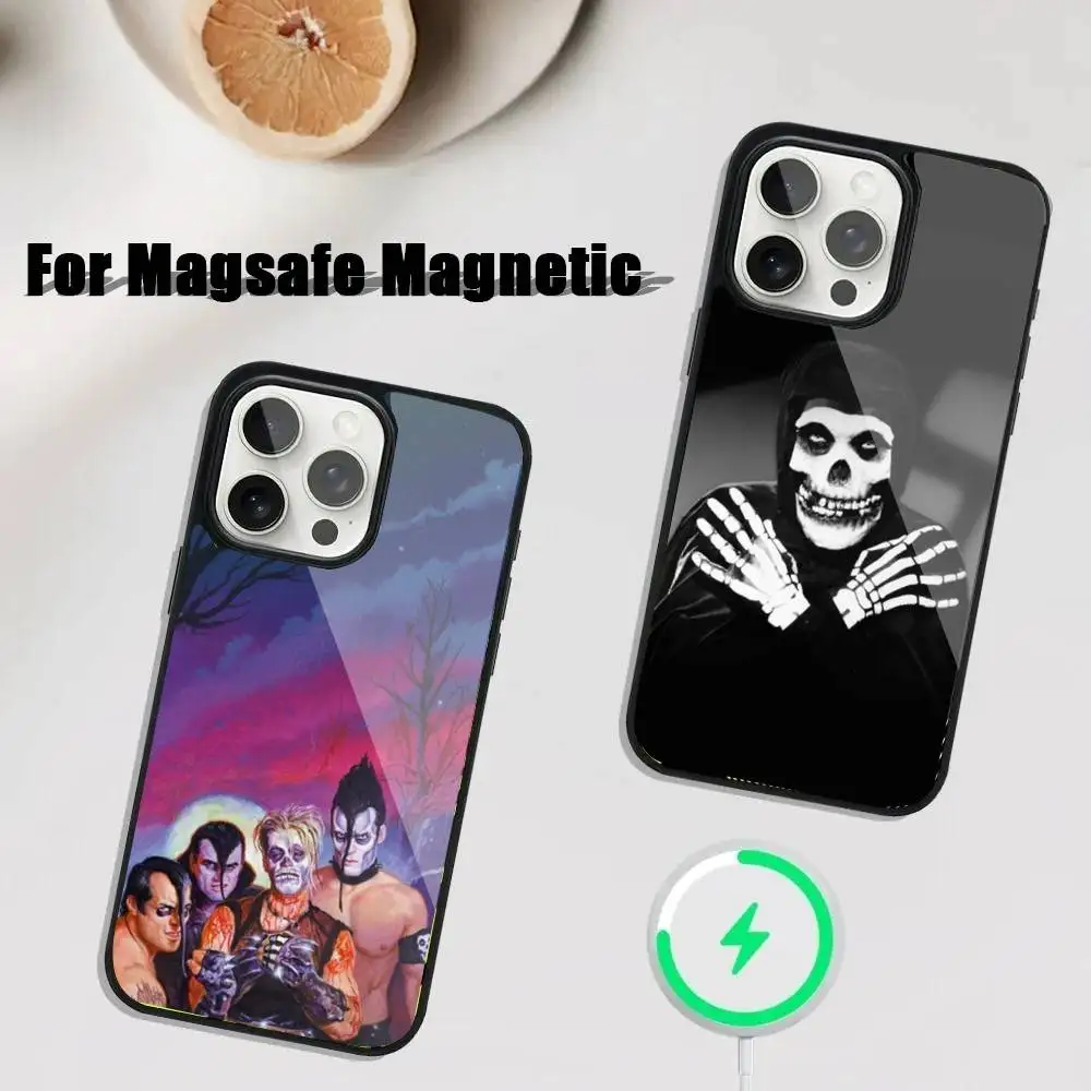 

The M-Misfits Glenn Danzig Phone Case For iPhone 16,15,14,13,12,11,Plus,Pro,Max Mini Magsafe Magnetic Wireless Charging