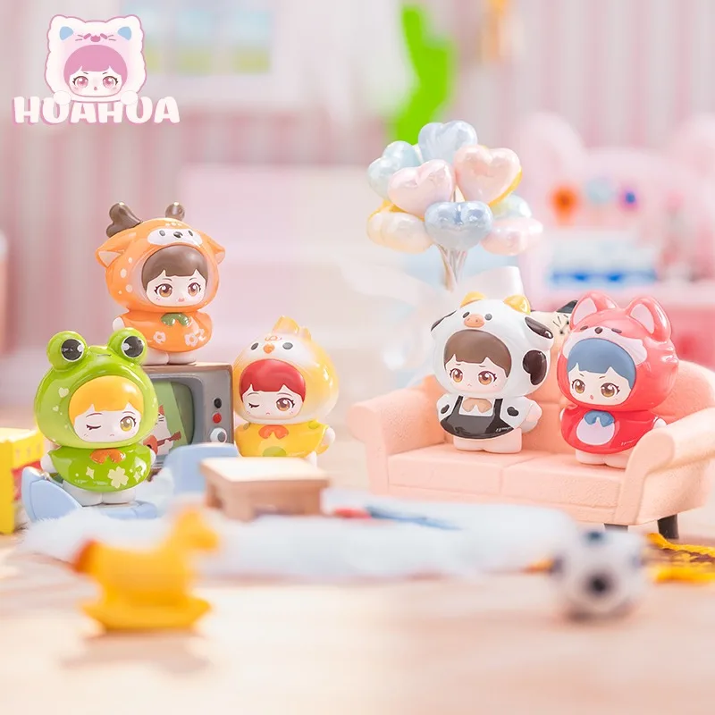 Hua Hua Kindergarten Cute Granules Genuine Hug Pet Shop Series Blind Bag Handmade Trendy Play Ornament Cute Pet Gift