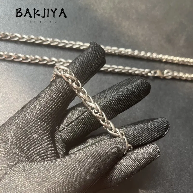 New Luxury Pure Titanium Retro Dragon Bone Chain Necklace 7mm Bracelet Anti Allergic Personality Unisex Hip Hop Trend Necklace
