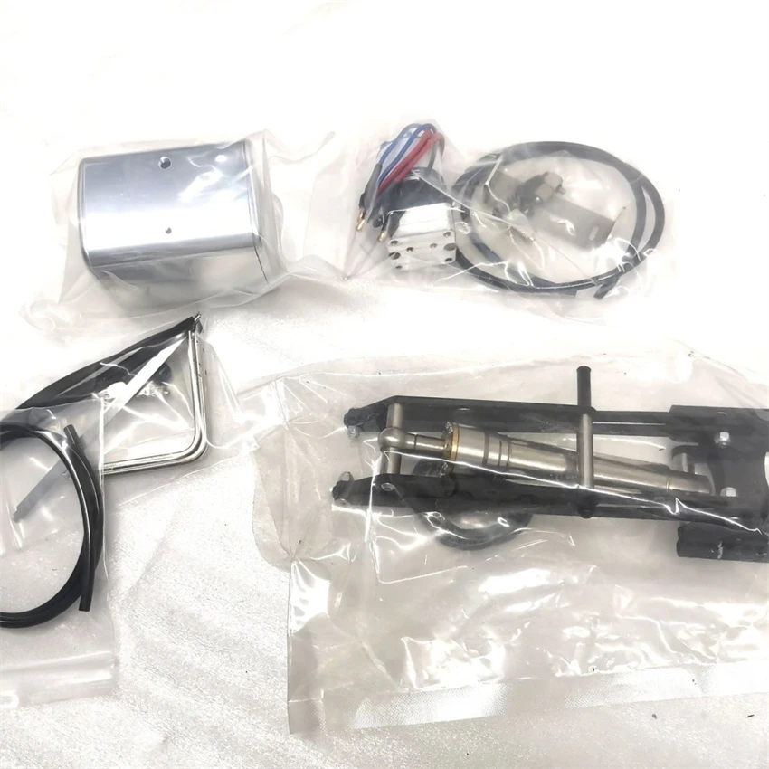 

RC Truck Tipper Metal Oil Pump Oil Cylinder Tank Metal Oil Pump Oil Cylinder Tank Hydraulics System for 1/14 RC Truck Tipper