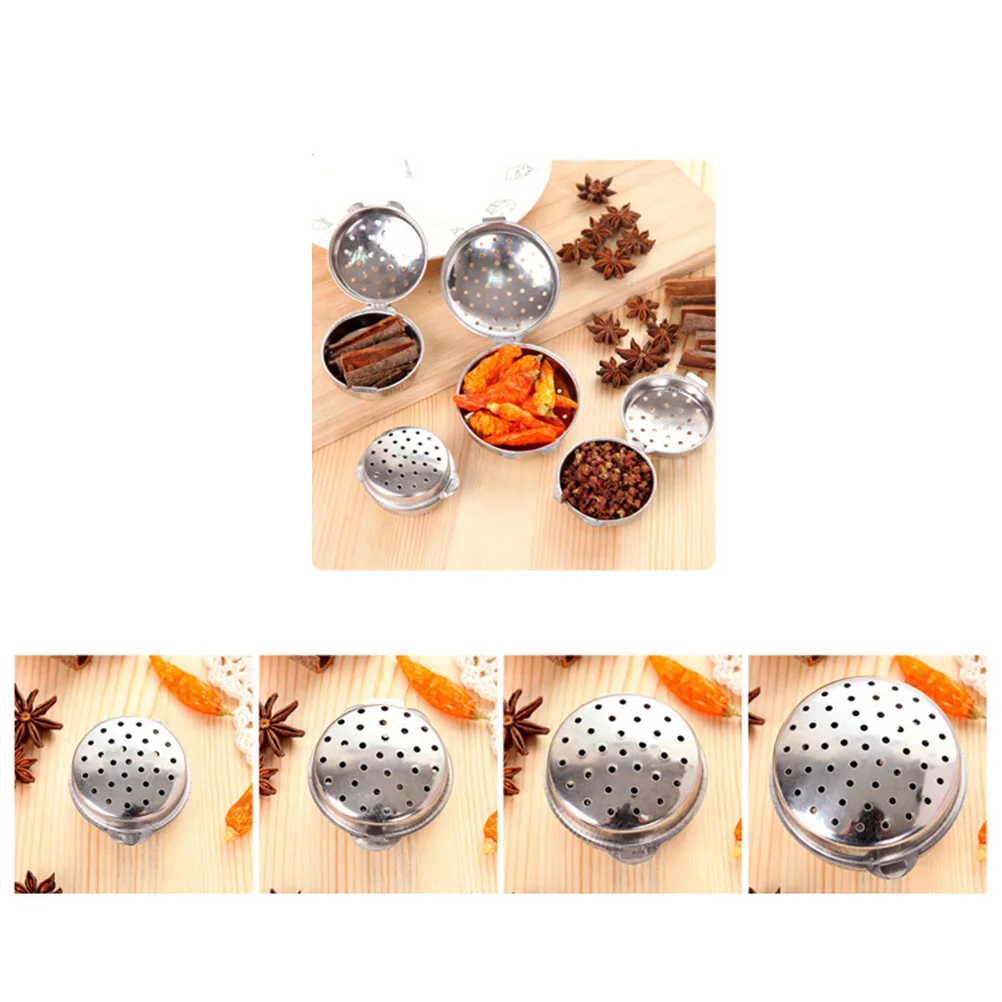 

Stainless Steel Spice Infuser Tea Ball Strainer Seasoning Soup Balls For Cooking Rust Proof Kitchen Gadgets