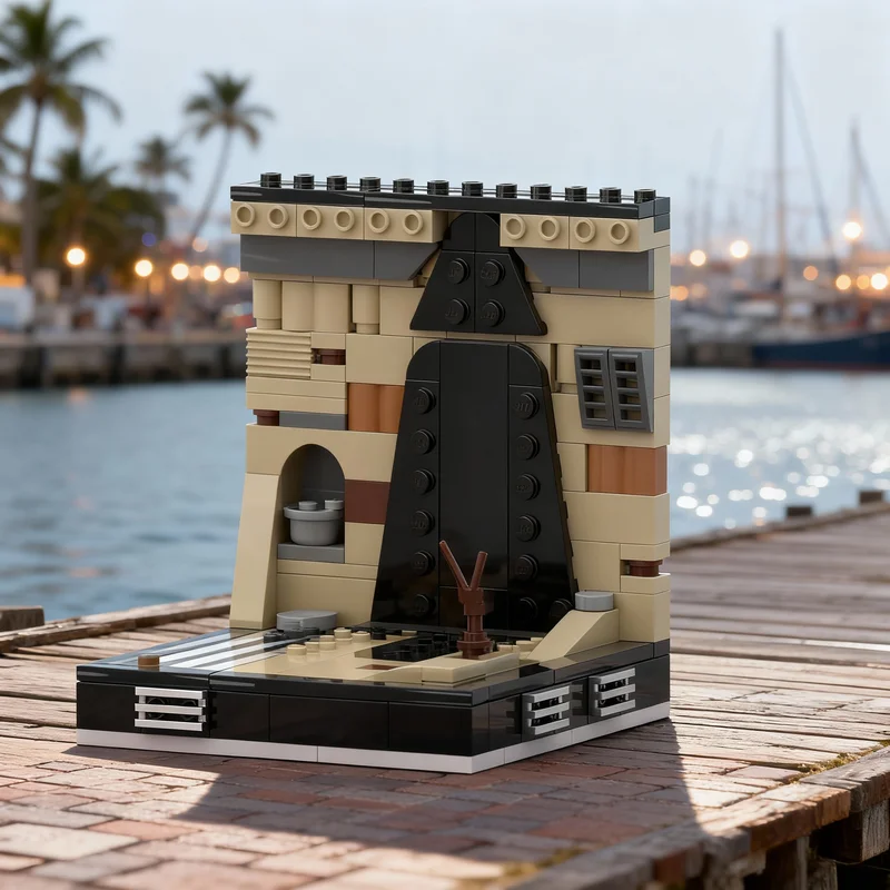 

170 деталей MOC: Диорама «Эволюция Анакина» — модель звездной битвы, конструктор, креативный подарок, декор для демонстрации, сборная модель премиум-класса для взрослых