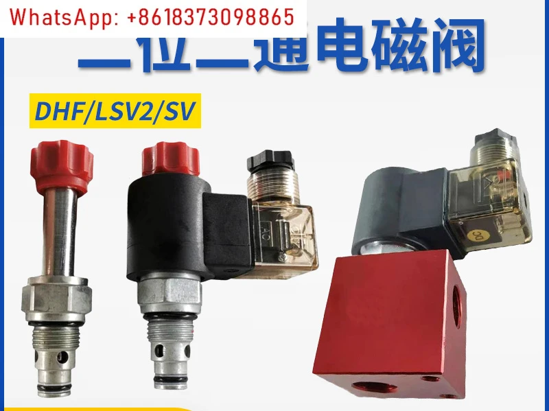 

SV08-20 Hydraulic LSV2-12 Valve Block 2NOP Cartridge 16 Thread DHF08-221 Solenoid Valve DHF10-220