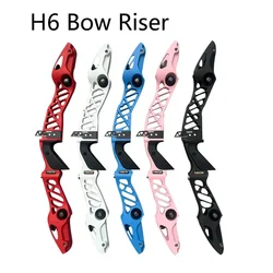 Competition Recurve Bow Riser H6/H7/H8/H9/H10 25inch Aluminum Alloy Bow Handle Right Hand User Archery Equipment