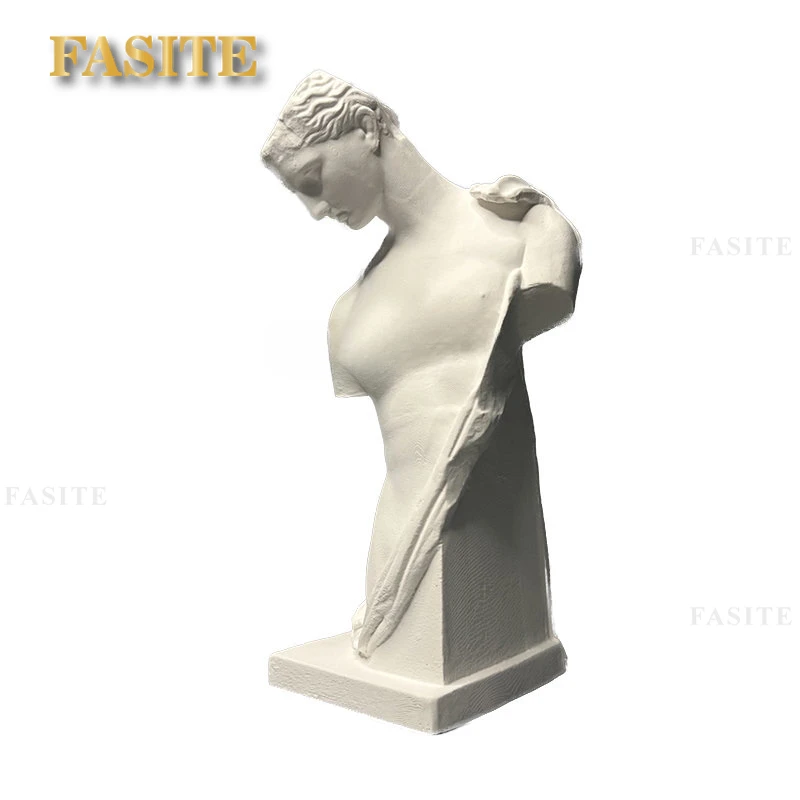 Replica Ancient Greek Sculpture Plaster Statue High Sense Special-Interest Artistic Wind Domestic Ornaments Fragrant Stone