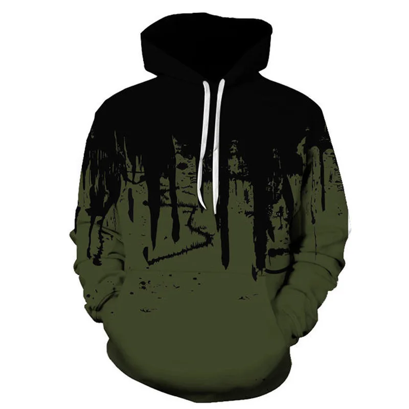 Ink Pattern Fashion Style 3D Printed Hoodies Unisex Pullovers Hoodie Casual Sweatshirts Street Top Tracksuit