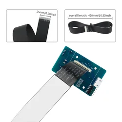 Artillery-Câble plat pour extrudeuse Genius /Pro, 24 broches, FDavid, carte d'installation E PCB, imprimante 3D