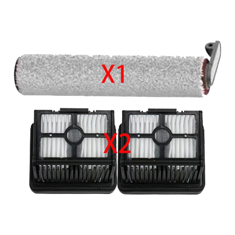 Brosse à rouleau et filtre pour aspirateur, compatible avec Dreame MOVA K20 / K20 Pro / Trouver 2.0 / 3.0 Pro / K20 / K20 Pro épurateur de sol