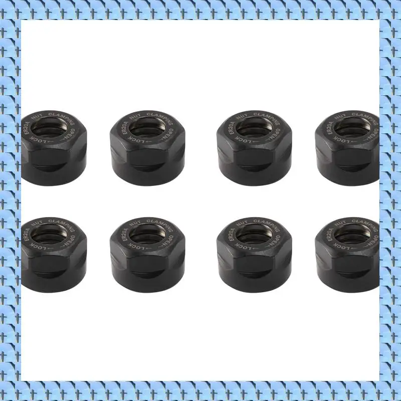 

NOCM 8X ER20 Цанговые зажимные гайки для фрезерного патрона с ЧПУ, держатель токарного станка