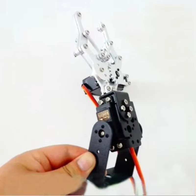 DOIT 2DOF Degrees of Freedom Mechanical Arm Robotic Claw Machine Hand Holding Clamp Vehicle Steering Kit Accessory