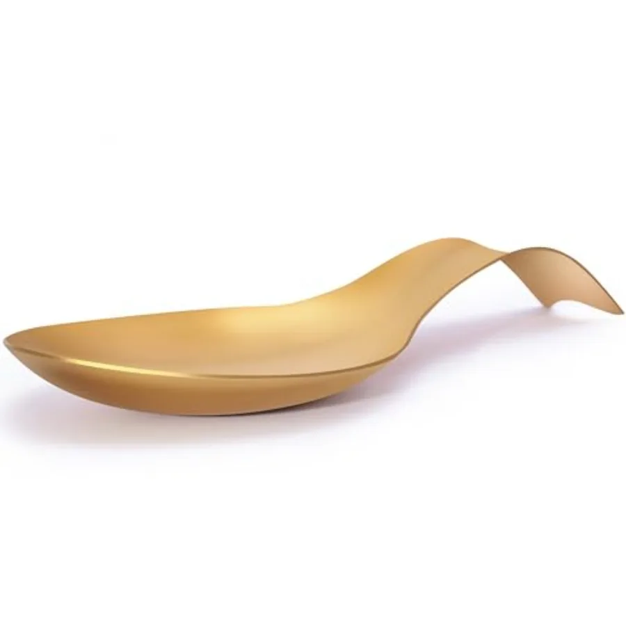 

RONDURE Элегантный держатель для ложки для плиты — держатель для кухонной утвари — золотой подставка для кухонной утвари в стиле ретро