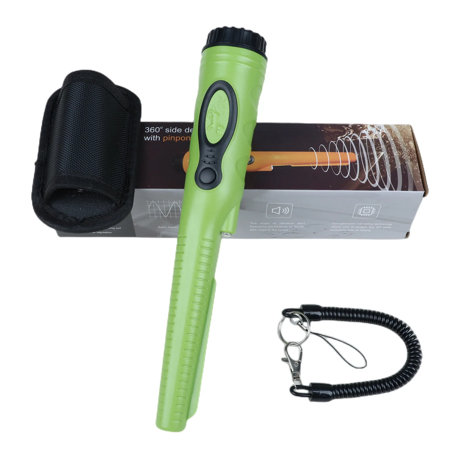 5M Waterproof Metal Detector Handheld - 3 Modes High Sensitivity Portable Pinpointer for Underwater Treasure Gold Coin Detecting