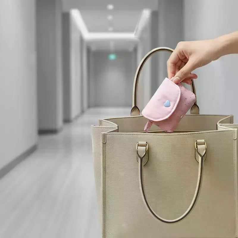 Pochette de protection tendance à sequins étoilés, mini sac à bouton-pression, étui portable pour écouteurs Bluetooth, rangement pour clés et bijoux pour femmes