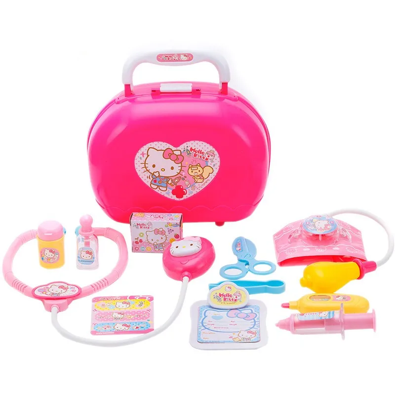 Children'S Doctor Kittey Set Toy Girl Role Playing Game Hospital Pretends To Play Medical Package Nurse Package Children'S Game