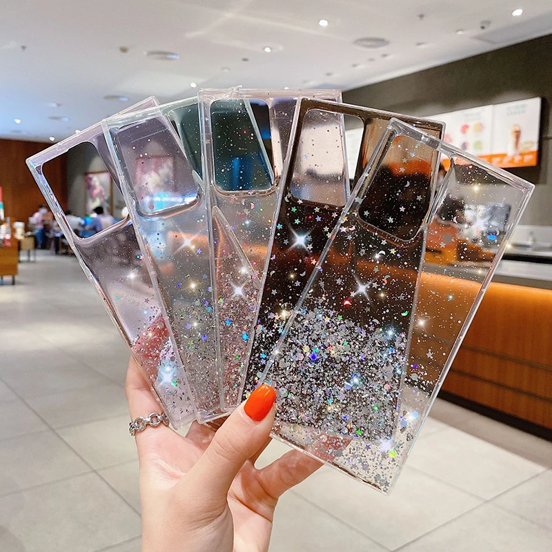 Shiny Bling Glitter Soft Phone Case For Samsung Galaxy A13 A52 A52S A32 A23 A33 A53 A73 A11 A22 A52 A72 A50S A20S Silicone Cover