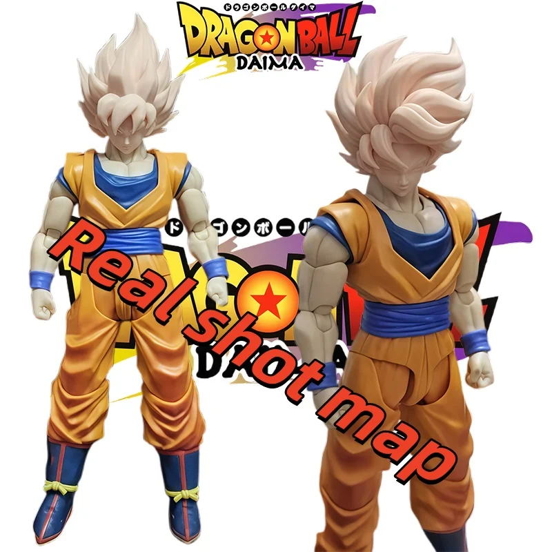 

2026 New Gm Super Saiyan Goku Accessory Pack - Real Color Flowing Hair / Straight Hair Version (Compatible With Battle Goku) Toy