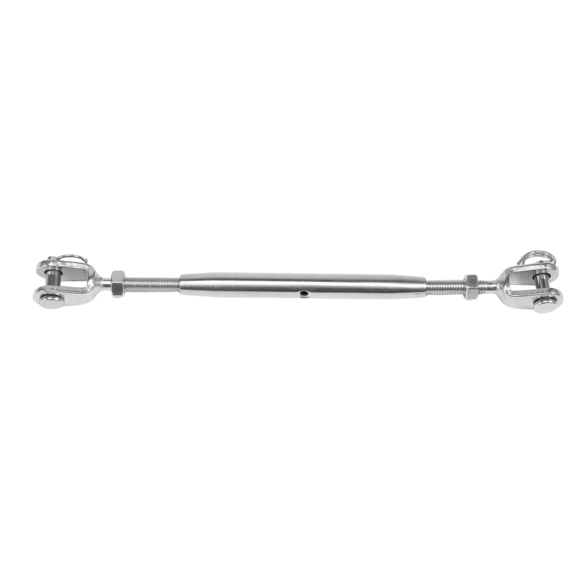 304 Stainless Steel Rigging Screw Closed Body Jaw Jaw Turnbuckle 7/32" Thread