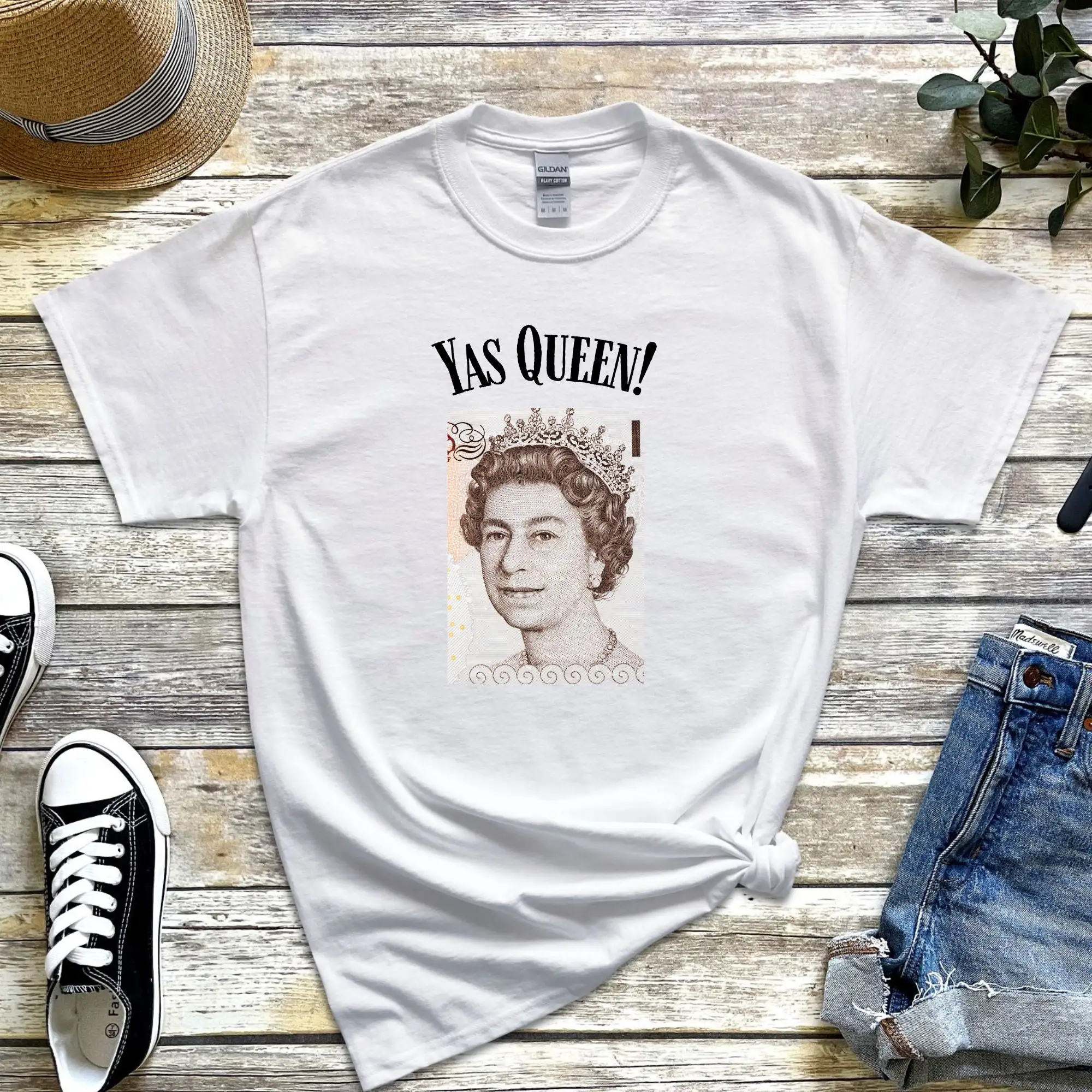 

Queen Elizabeth t shirt Her Majesty Yas RIP of England tee Royal Highness
