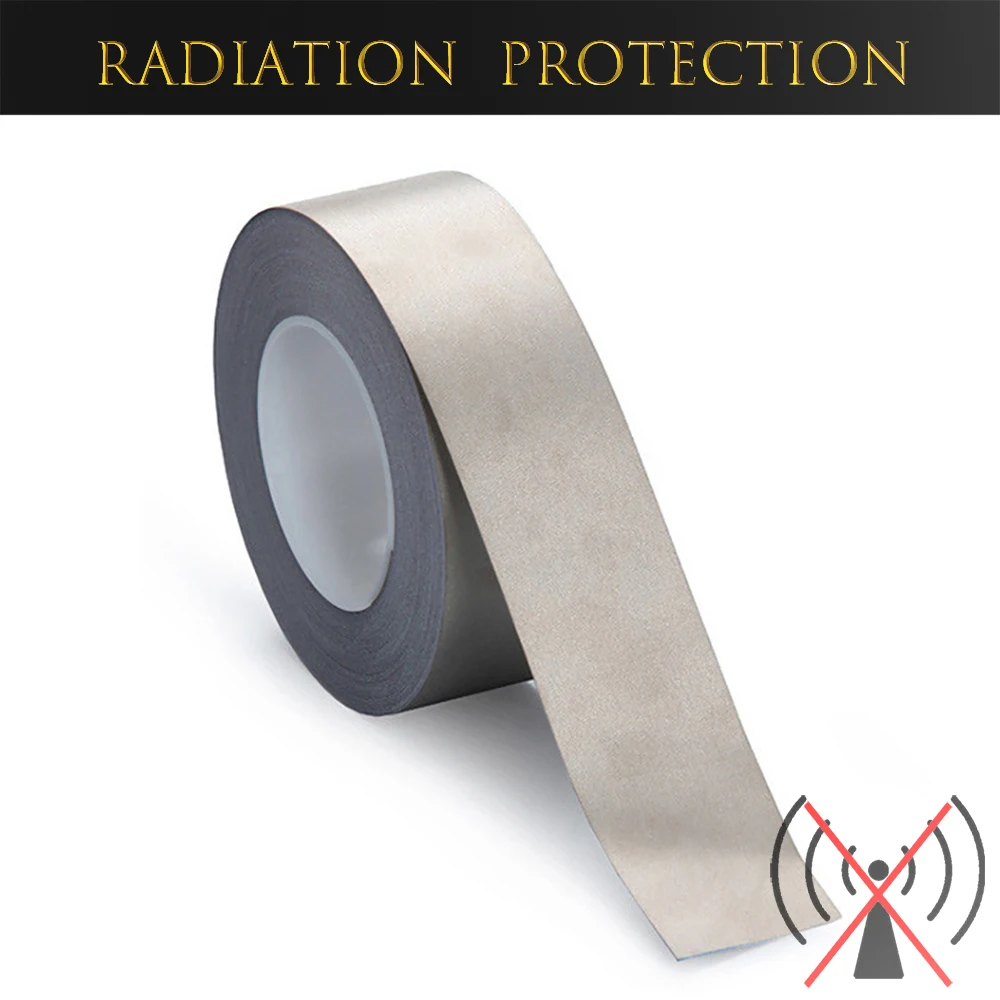 High Conductive Tapes Faraday Copper Fabric Sticker Block Cellphone Signal Wifi RF EMI EMF Shielding Circuit Repairing