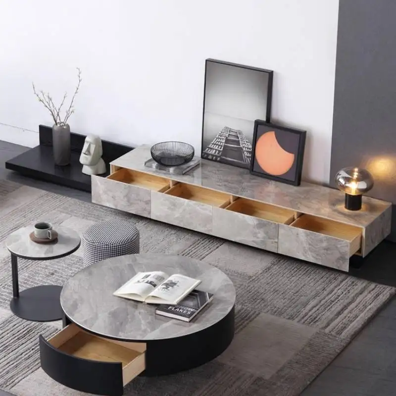 

Unique Minimalist Simple Tv Cabinet Gray Classic 180Cm Japanese Living Room Tv Cabinet Designer Mueble Televisor Furniture Home