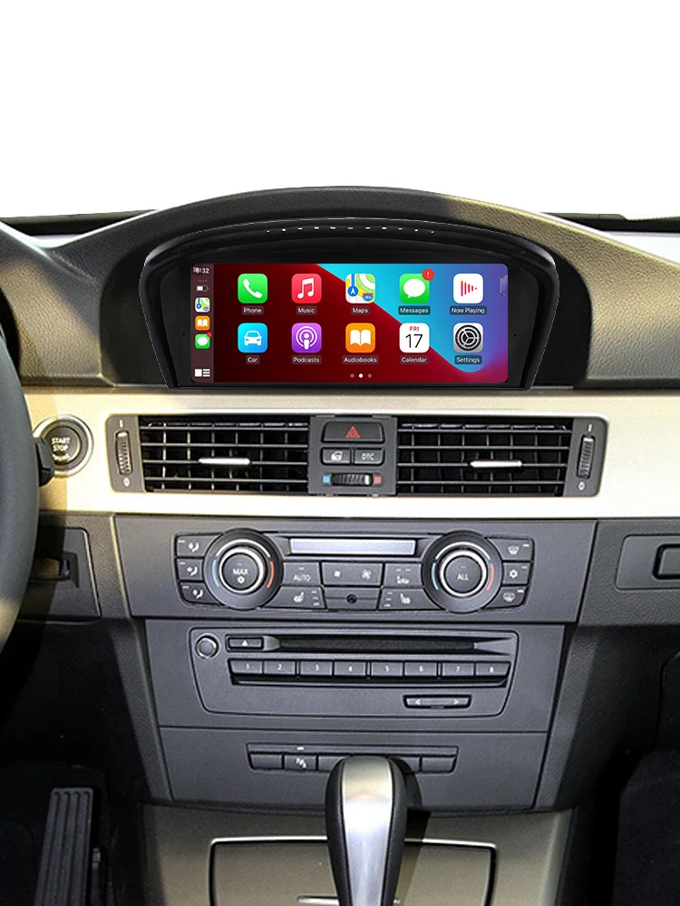 Draadloze Carplay Android 15 Auto 8.8" Scherm Autoradio Stereo voor BMW 5 Serie E60 E61 E63 E64 3 Serie E90 E91 E92 M3 2004-2012 - afbeelding 2