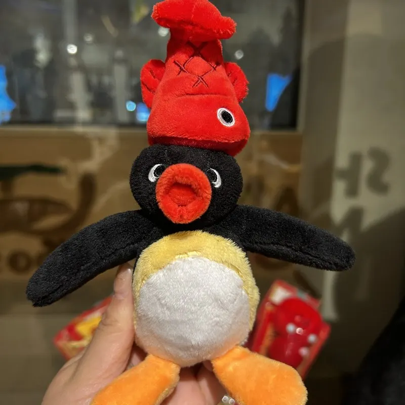 

Pingu Penguin Plush Blind Box Cute Soft Stuffed Toy Anime Peripheral Keychain Bag Pendant Decorative Kawaii Gift