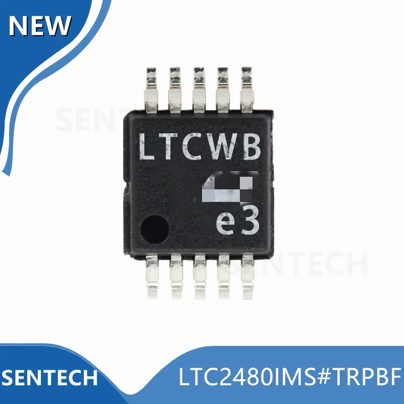 

10 шт./лот 100% новый и оригинальный LTC2480IMS LTC2480CMS LTCWB LTC2480 MSOP10