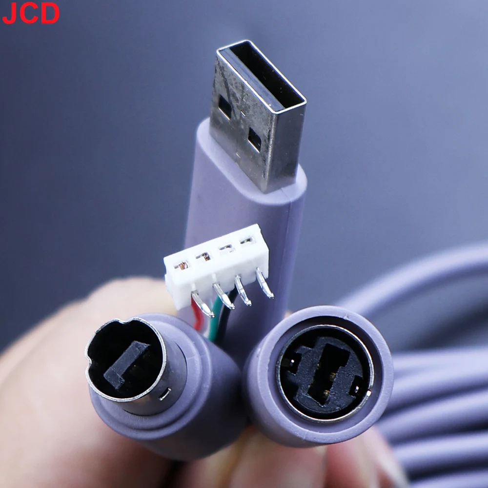 JCD 1pcs High Quality USB 4 Pin For Cable Cord Cable+Breakaway Adapter Replacement For Xbox 360 Wired Controller Accessories