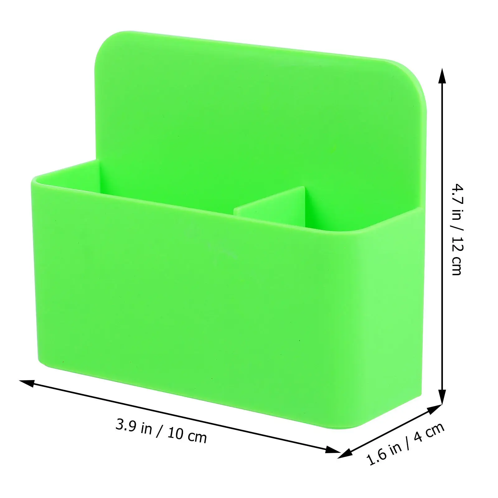 2Pcs Stationery Organizer Box Magnetic Chalk Holder Storage Container for Pens Pencils Erasers Home Office Desk