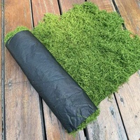 1pc Artificial Moss Faux Moss Grass Lawn for Home Garden Exhibition Wedding Party Festival Landscape Fabric Decoration
