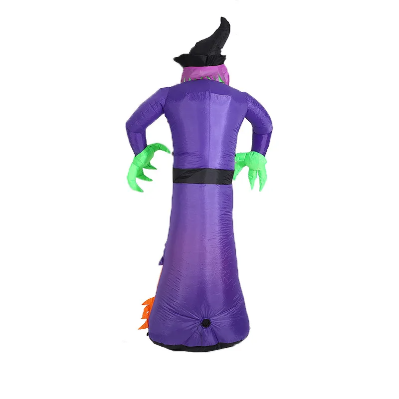 10FT Giant Halloween Inflatables Scary Standing Witch Decorations Outdoor for Lawn Garden Yard Decoration Horror House Props