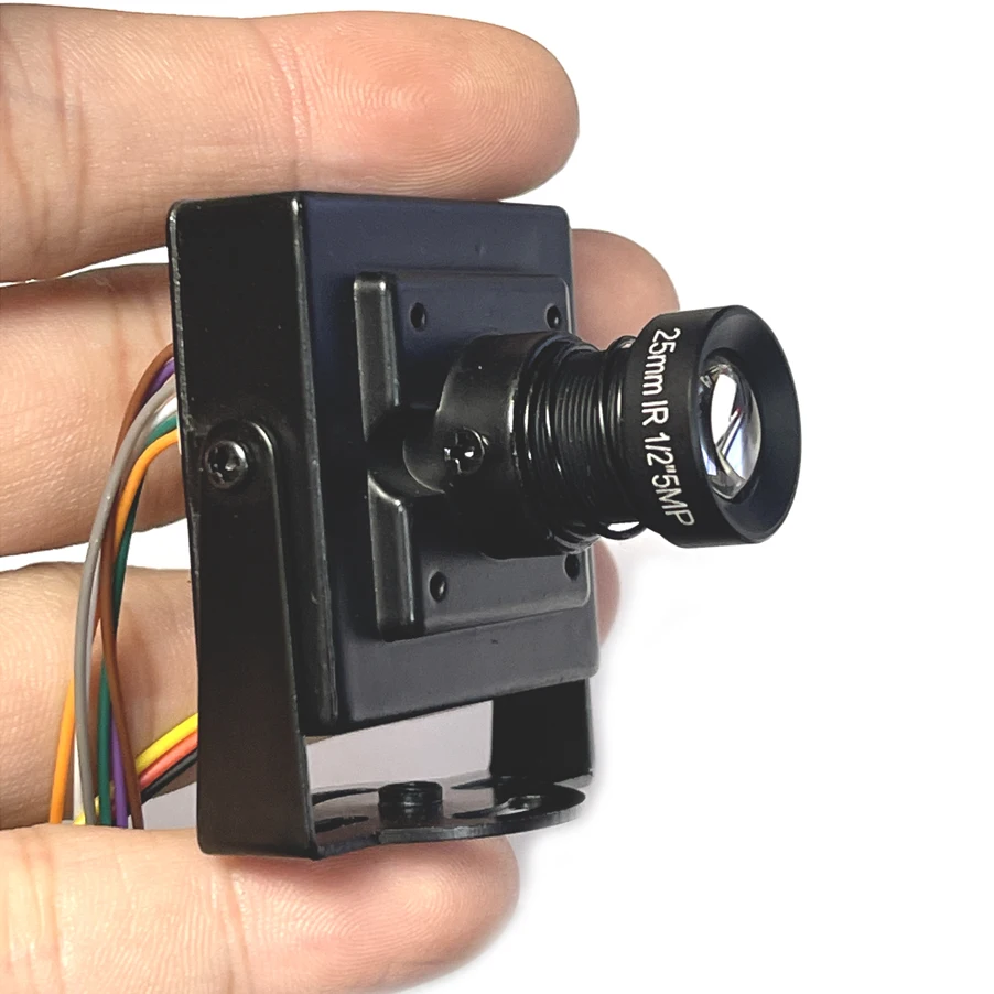 5000TVL Super Mini 1080P 5MP 8MP AHD Mini Camera Analog 4K TVI/CVI 4in1 OSDCable Metal Micro Small Security Monitor Have Bracket