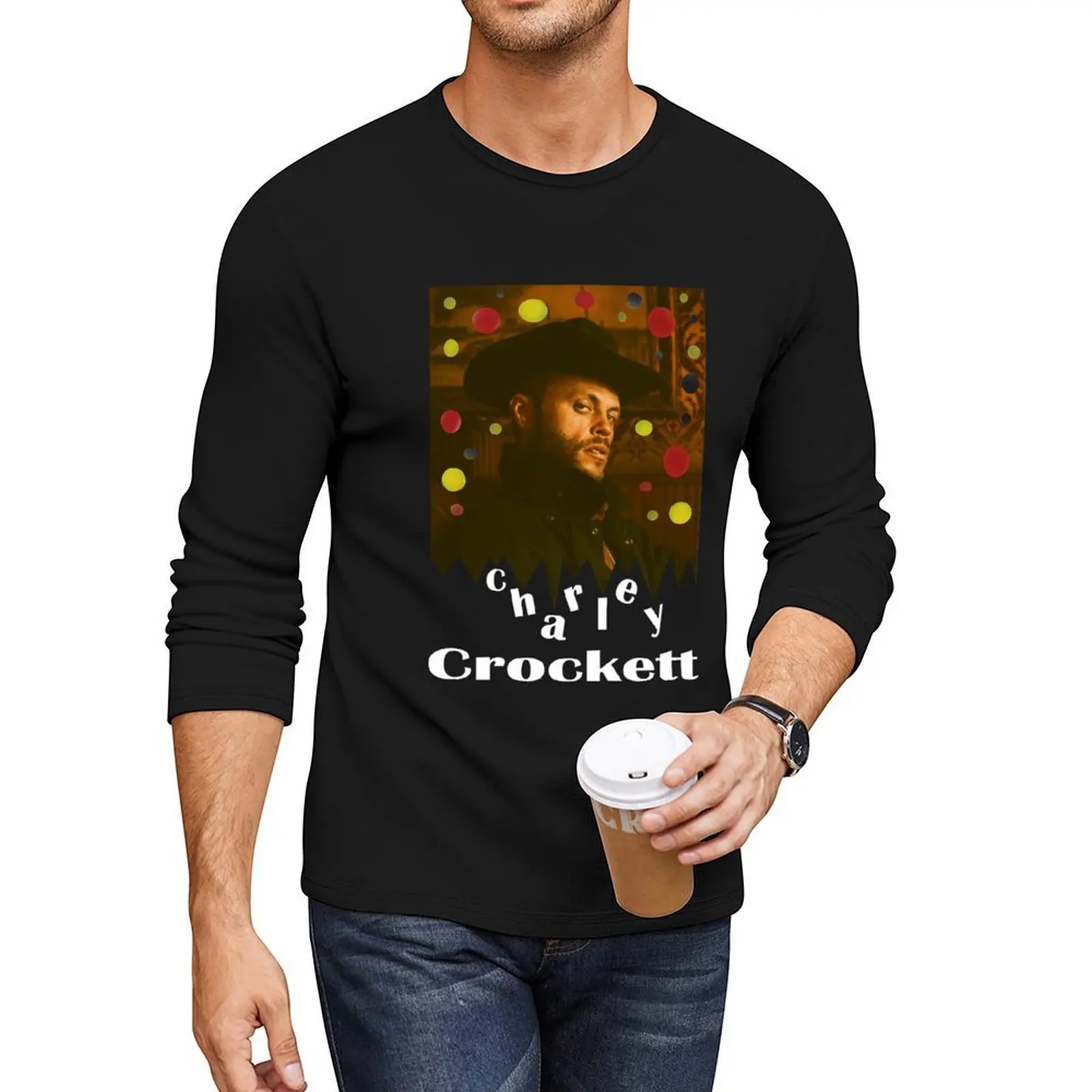 

Best Charley Crockett Long T-Shirt vintage clothes boys white t shirts customized t shirts tops black t shirts for men
