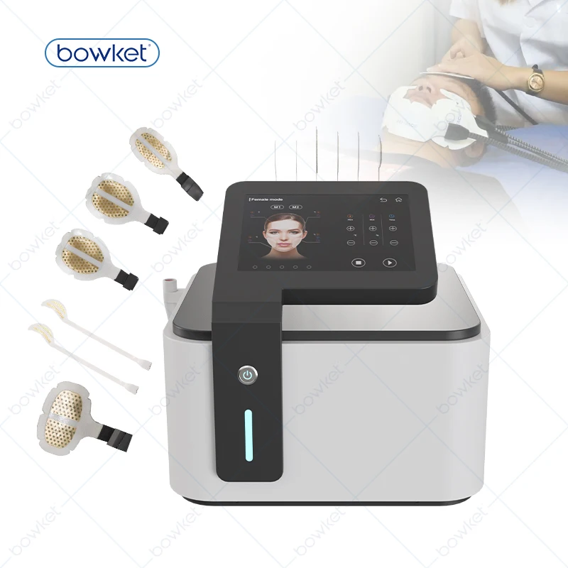 2024 new arrive bowket neck face beauty ems facial lifting device