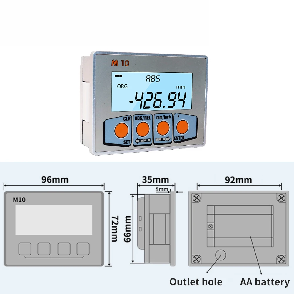 LCD Magnetic Optical Linear Digital Displacement Scale Sensor Position Transducers CNC Encoder Woodworking Machine LCD Lathe DRO