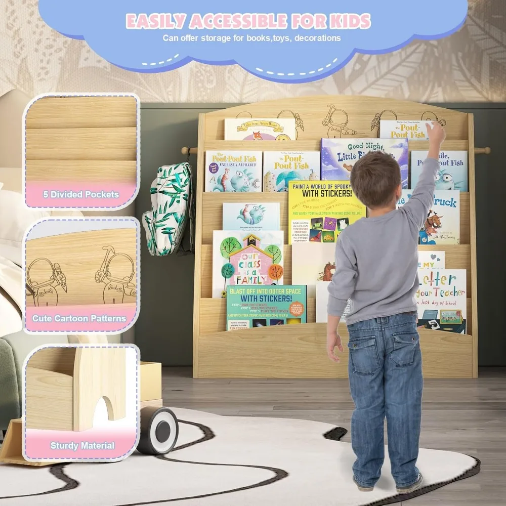 Półki plastikowe z otworami wentylacyjnymi, wytrzymałe wykończenie, 36x24x54, oszczędzające miejsce rozwiązanie do przechowywania w domu i biurze