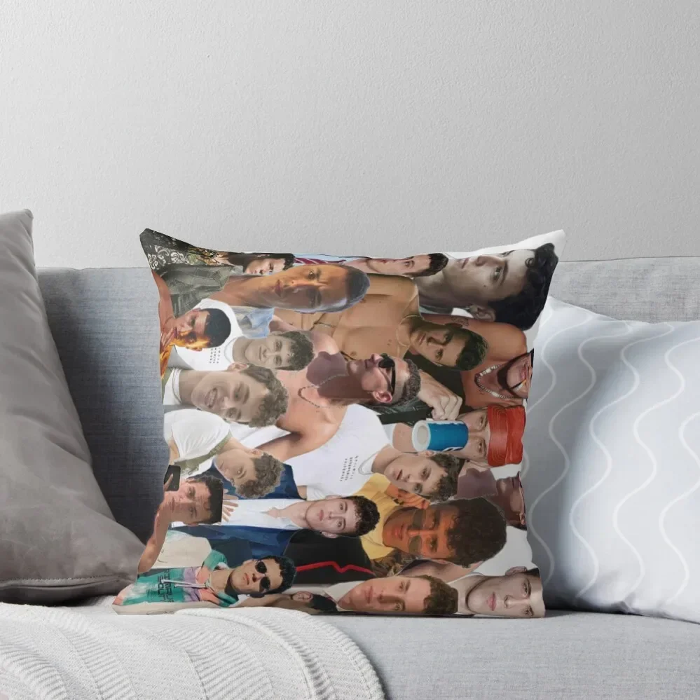 

aron piper photo collage Throw Pillow christmas decorations 2025 Christmas Covers Christmas Throw Pillows Covers pillow