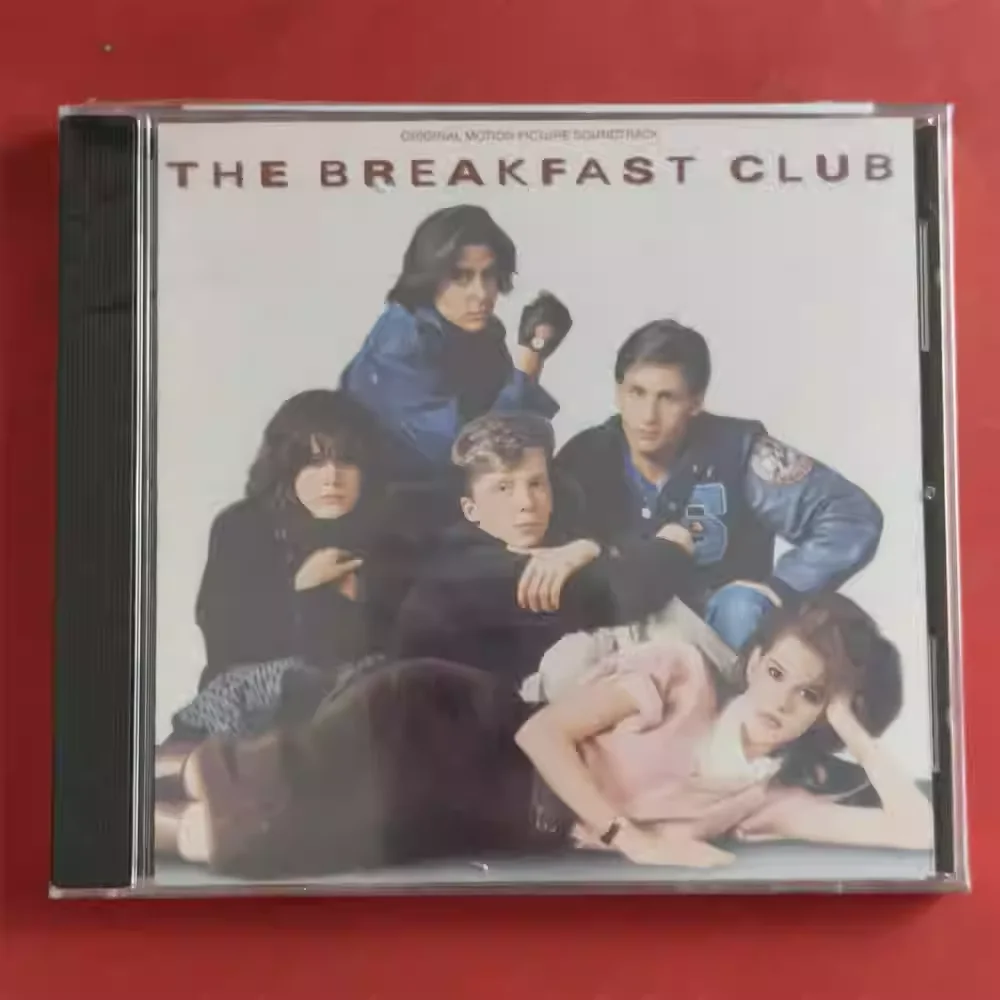 

Классический поп- и рок-альбом The Breakfast Club, музыкальный CD-диск (оригинальный саундтрек к классическому подростковому фильму 80-х годов, подарочный набор для косплея)